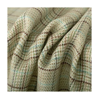 Alb waxberry Italia Carouri 4-Culoare Material Tweed Material de Toamna Femei Sacou Haina de Pânză de Cusut Croitor Textile ping