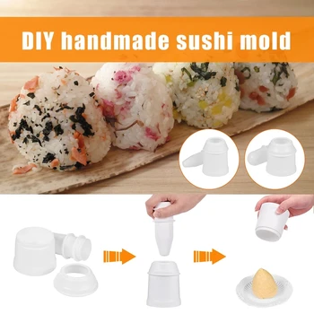 Reutilizabile Sushi Instrument DIY Manual Bento Mucegai DIY Minge de Orez Mucegai Apăsați Filtru Multifuncțional de Bucătărie Minge de Carne Mucegai Arancini Filtru
