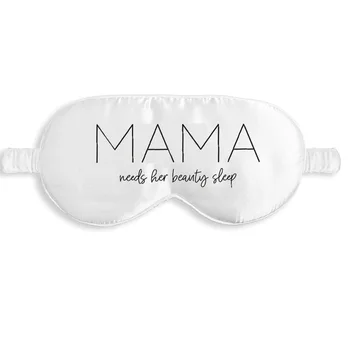 Amuzant ca Mami să fie Masca de Somn Nou Mama anunțul Sarcinii Spital Duș pentru Copii de Ziua Mamei de ziua de nastere Cadou de Craciun cadou