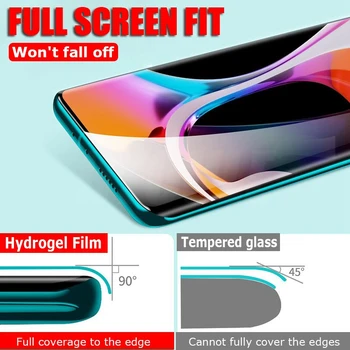 Hidrogel Ecran Protector de Film Nu de Sticlă Pentru Xiaomi MI Nota 10 Ultra Pro 9 Lite 9 SE 8 SE Poco X3 NFC F2 X2 Full Film de Acoperire
