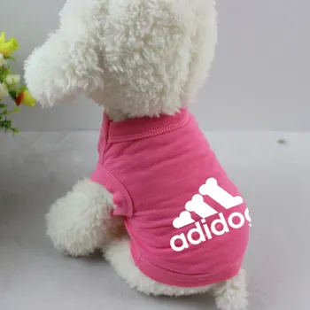 Primăvara și Toamna Subțire Mici Haine de Câine pentru cainele Bichon Hiromi Fadou Valul de Brand de Companie Vesta Respirabil Vara Animale de companie tricou Puppy