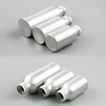 24 X 1oz 4oz 5oz Aluminiu Crema Machiaj Sticle Goale 30ml 50ml 100ml 120ml 150ml 250ml Recipiente din Aluminiu